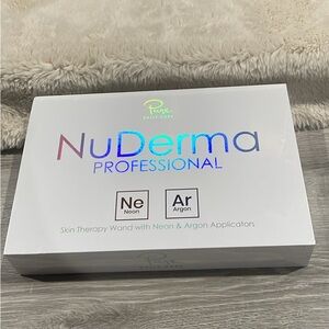NuDerma Professional Skin Therapy Wand - Portable Skin Therapy Machine